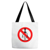 stop alien Tote Bags
