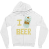 i beer beer Zipper Hoodie