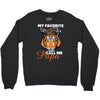 My Favorite People Call Me Papa Crewneck Sweatshirt