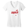 case ih farm butterfly Women's V-Neck T-Shirt