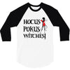 hokus pokus witches 3/4 Sleeve Shirt