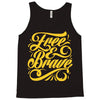 free &amp; brave Tank Top