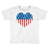 usa flag 2 Toddler T-shirt