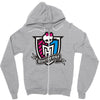 monster high color shield   copy Zipper Hoodie
