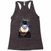 who loves miniatur schnauzer Racerback Tank
