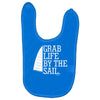 grab life by the sail Baby Bibs