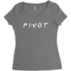 Pivot of The Friends Parody Women's Triblend Scoop T-shirt