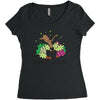 groot of the loom Women's Triblend Scoop T-shirt