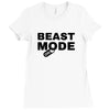 Beast Mode On Ladies Fitted T-Shirt