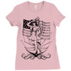 navy  girl Ladies Fitted T-Shirt