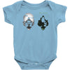 ice and fire Baby Bodysuit