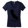 Whale's Vagina CA Women's V-Neck T-Shirt