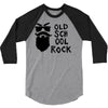 old school rock 3/4 Sleeve Shirt