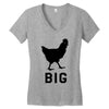 big cock Women's V-Neck T-Shirt