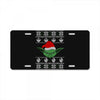 yoda ugly christmas sweater License Plate