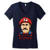 plata o plumber Women's V-Neck T-Shirt