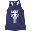 bassist skull Racerback Tank