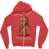 hug a wookiee Zipper Hoodie