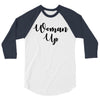 woman up 3/4 Sleeve Shirt
