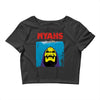 Jaws Parody Lol Skeletor  Myahs Crop Top