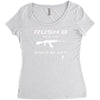 counter strike rush b no stop gun gamer game Women's Triblend Scoop T-shirt