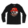 mario skull Long Sleeve Shirts