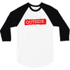 think outside the box thinker 3/4 Sleeve Shirt