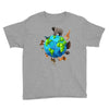 animal polygon around the planet Youth Tee