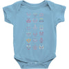 neon rangers Baby Onesie