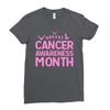 breast cancer awareness month Ladies Fitted T-Shirt