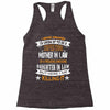 Super Cool Mother In Law Of A Freaking Awesome Daughter Racerback Tank