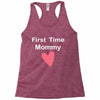 first time mommy Racerback Tank