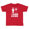 game over Toddler T-shirt
