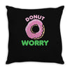 donut worry Throw Pillow