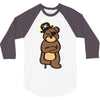 pirate bear 3/4 Sleeve Shirt