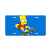 skate bart License Plate