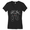Pablo Picasso War And Peace 1952 Women's V-Neck T-Shirt