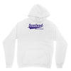 scotland born and raised retro white &amp; navy international country Unisex Hoodie