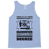 Never Underestimate A Grandfather With An Engineer Degree Tank Top