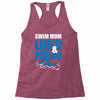 swim mom loud and proud sports athlete athletic Racerback Tank