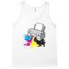 puker printer Tank Top