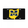 ohio for michigan License Plate