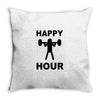 happy hour Throw Pillow