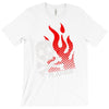 skull &amp; flames T-Shirt