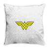 wonder woman classic logo Throw Pillow