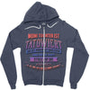 meine tochter ist t&auml;towiert Zipper Hoodie