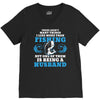 Fishing Husband V-Neck Tee