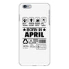 Born In April iPhone 6/6s Plus Case