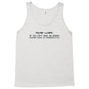 funny t shirt dear lord if you can't make me skinny Tank Top
