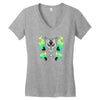 tribal alolan marowak Women's V-Neck T-Shirt
